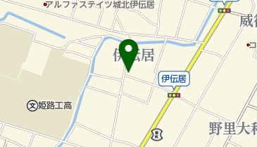 日本イエス・キリスト教団姫路城北教会の地図画像