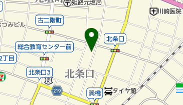 北野機械株式会社の地図画像