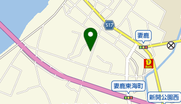 秋森クリーニング店の地図画像