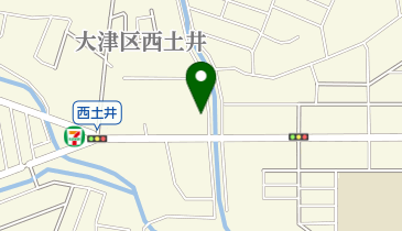 宇田洗張クリーニング店の地図画像