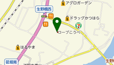 株式会社IDC ブーケ砥堀店の地図画像