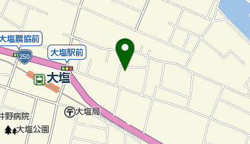 名田クリーニング店の地図画像