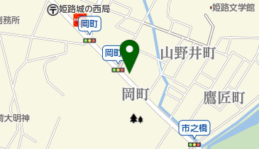 BANクリーニング 岡町店の地図画像
