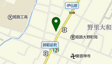 クロロフイル花北美顔教室寺西の地図画像