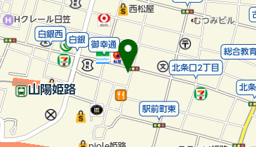 ミフネ化粧品店の地図画像