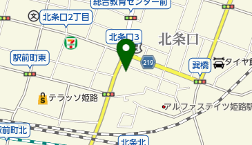 バンガード株式会社の地図画像