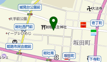 総社會館の地図画像