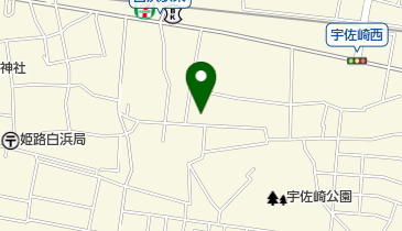 魚住呉服店の地図画像