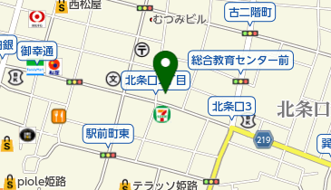 姫路西公証役場の地図画像