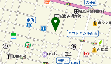 日興営業所の地図画像