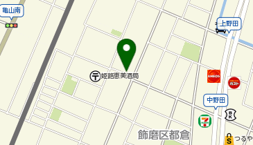 金田酒店の地図画像