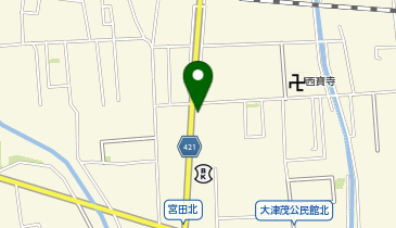 車買取専門店タイガー勝原店の地図画像