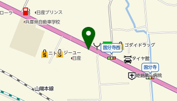 ダイハツ東の地図画像