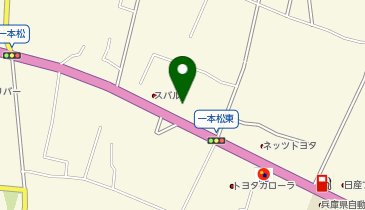 レクサス姫路の地図画像
