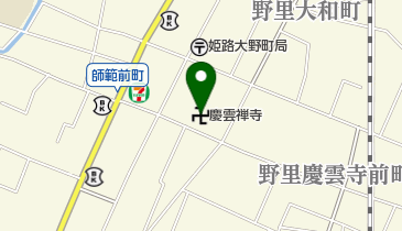慶雲寺の地図画像