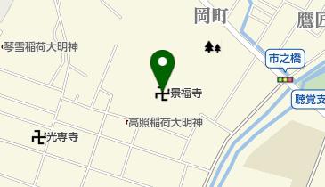 景福寺の地図画像