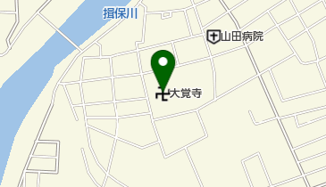 大覚寺の地図画像
