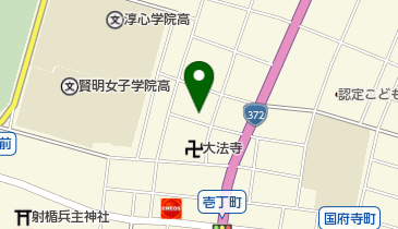法華寺の地図画像