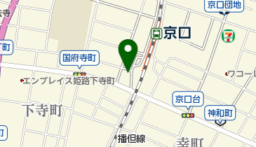 三浦精肉店の地図画像