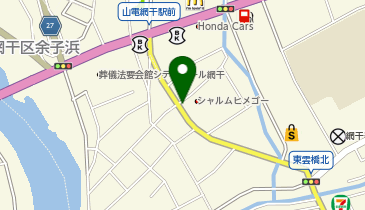 寝具のタカイソの地図画像