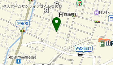 丸澤活魚の地図画像