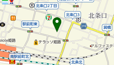 南鶏卵店の地図画像
