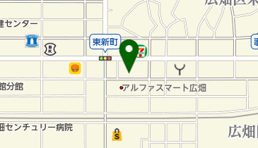 小畑時計店の地図画像