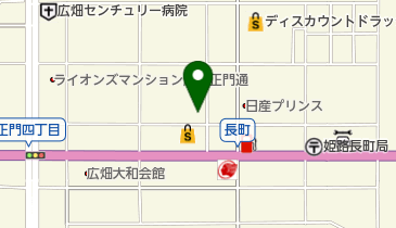 網干塗料株式会社の地図画像
