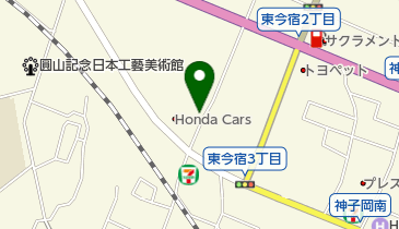 栗山塗料工業株式会社姫路営業所の地図画像