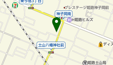 播磨塗料工業株式会社の地図画像