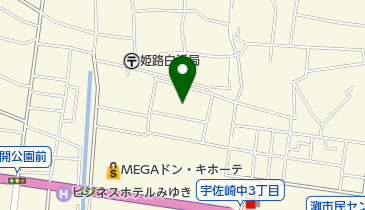 マツダ動物病院の地図画像