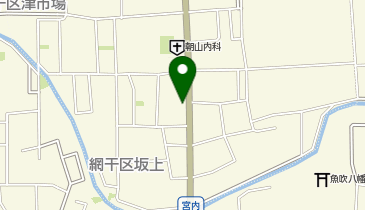 美容室izumi網干店の地図画像