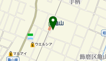 パオン美容室の地図画像