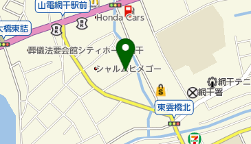 都美容室の地図画像
