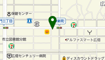 フナビキ洋装店の地図画像