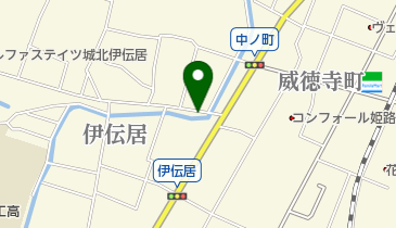 長田米穀店本店の地図画像
