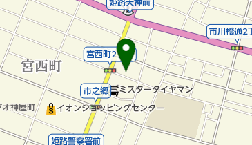 ひでかつ給食の地図画像