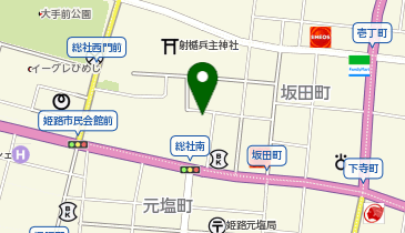 マリンガイドボートスクールの地図画像