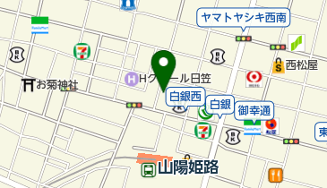 あさかぜ理容所の地図画像