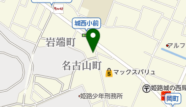 高野理髪店の地図画像