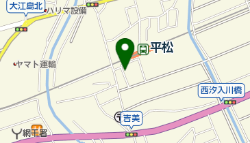 とみた理容の地図画像