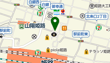 姫路市役所 産業局 姫路しごと支援センターの地図画像