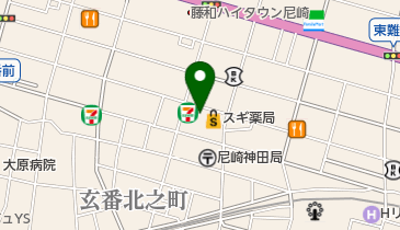 みやこ屋の地図画像