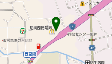 レッドバロン 兵庫東の地図画像