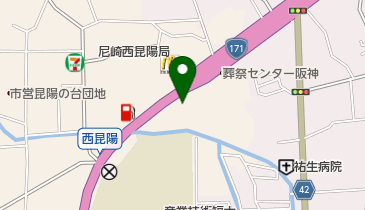 居宅介護支援事業所日和の地図画像