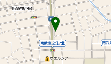 阪神瓦斯産業株式会社の地図画像