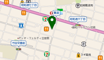 美福屋の地図画像