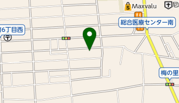 難波珠算学院の地図画像