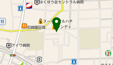 九邦書道院の地図画像