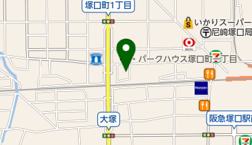 平野節子バレエスクールの地図画像